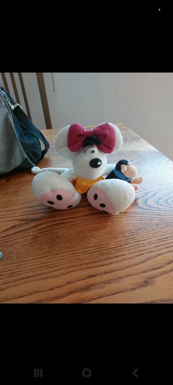 Peluche diddl ancien model