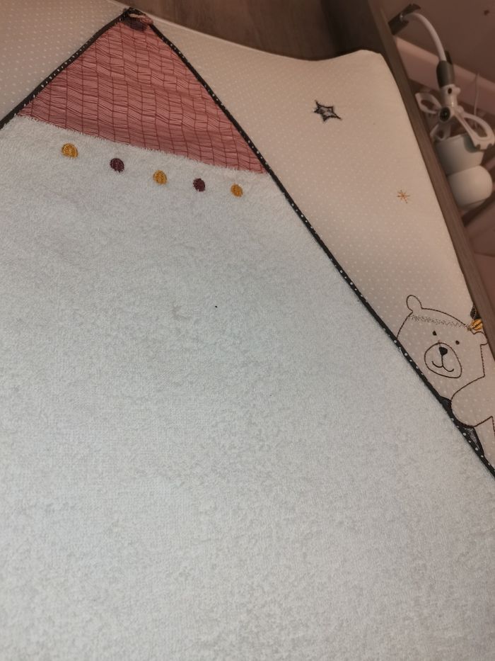 Matelas à langer et Housse Sauthon Éléphant - photo numéro 2