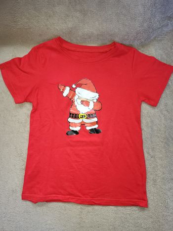 T-shirt Noël mixte 5 - 6 ans
