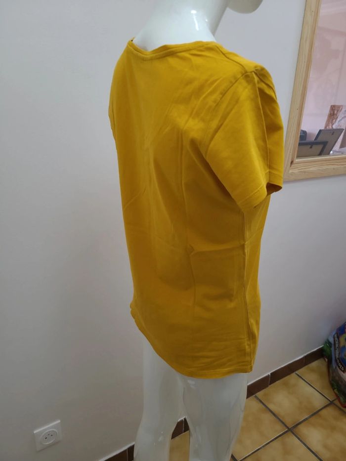 T shirt moutarde kiabi taille L - photo numéro 7