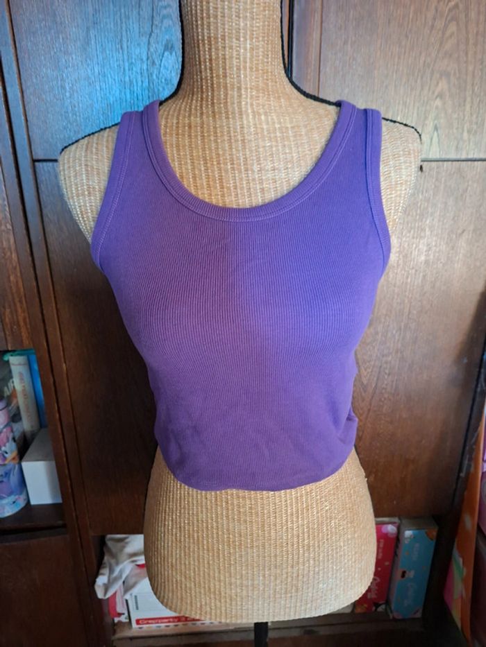 Débardeur violet M JJXX