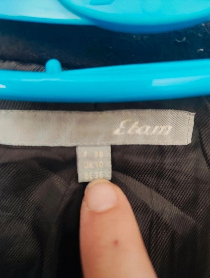 Manteau trench automne hiver Etam taille 38 - photo numéro 4