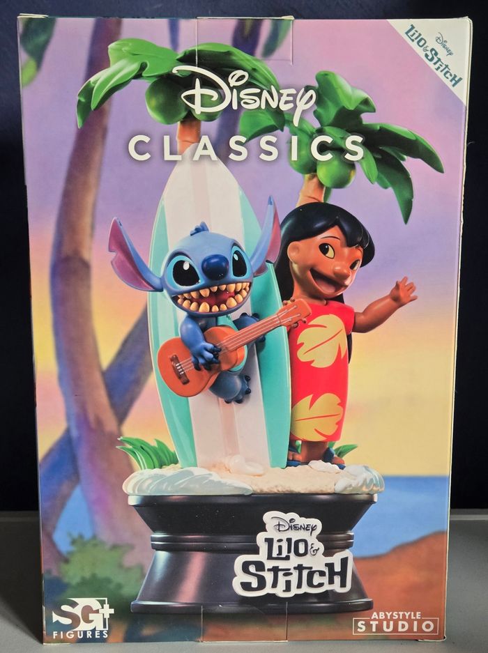 Figurine Lilo & Stitch Surfboard (SFC 61 Disney) d'occasion en très bon état - photo numéro 3