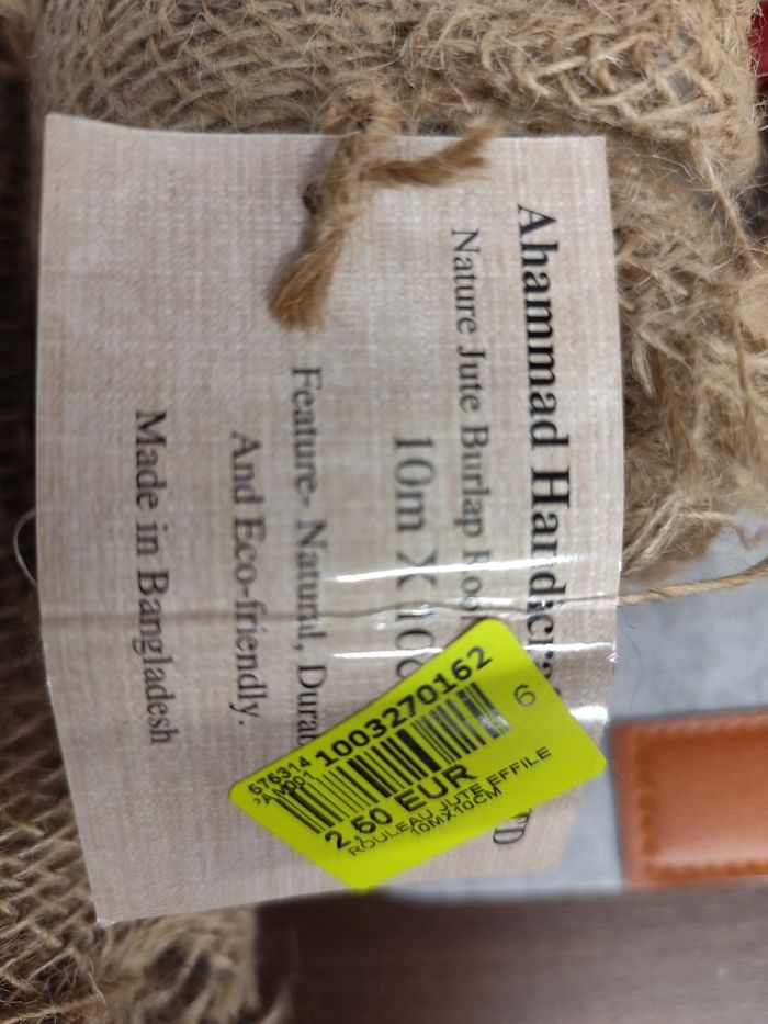 Lot toile de.jute - photo numéro 3