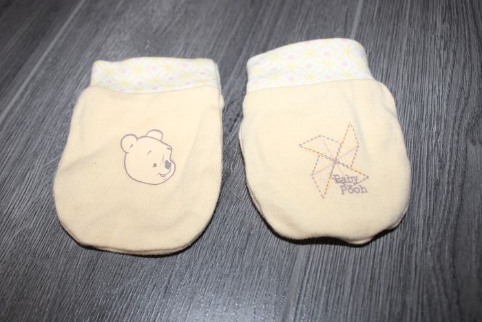 Lot de 5 bonnets naissance + moufles - photo numéro 9