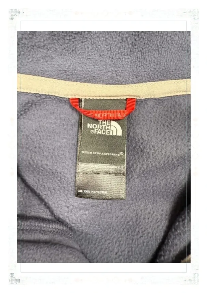 The North Face polaire violette femme taille M full zip polyester - photo numéro 7