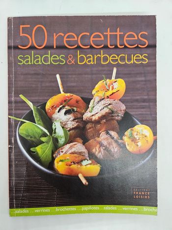 "50 recettes salades & barbecues"
France loisirs