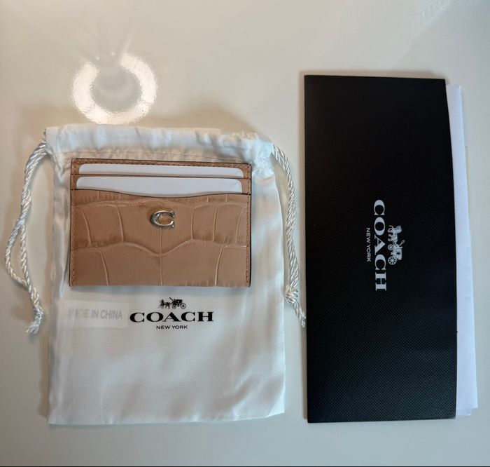 Porte cartes Coach
