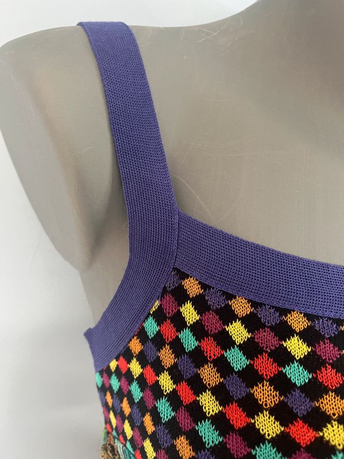 Ensemble multicolore Louise Della (gilet T3 + débardeur T2) - photo numéro 3