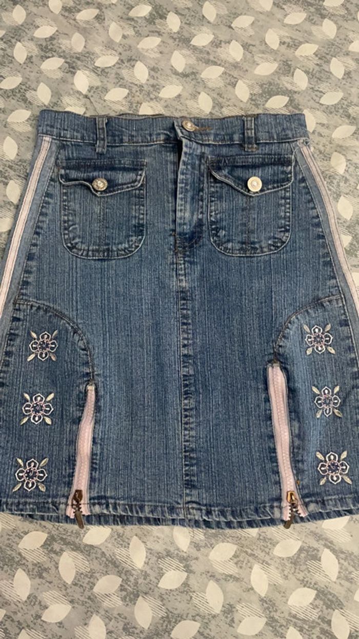 Jupe en jeans 12 ans Longhong Schengen