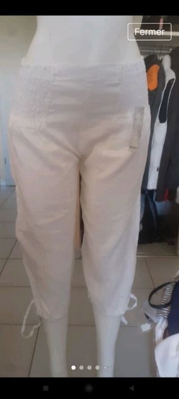 #kytieLfemme. Pantalon en lin taille L