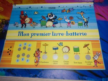 Mon premier livre batterie musical