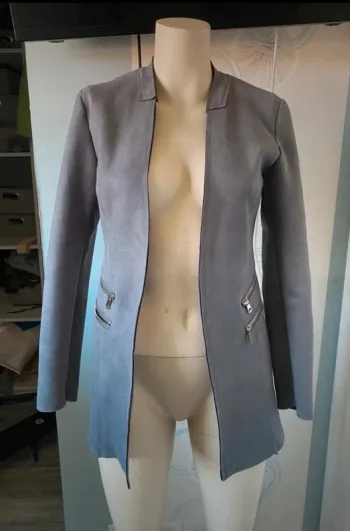 Veste longue suédine taille S Beauty Fashion