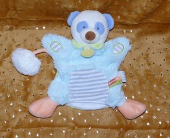 Doudou panda doudou et compagnie marionnette