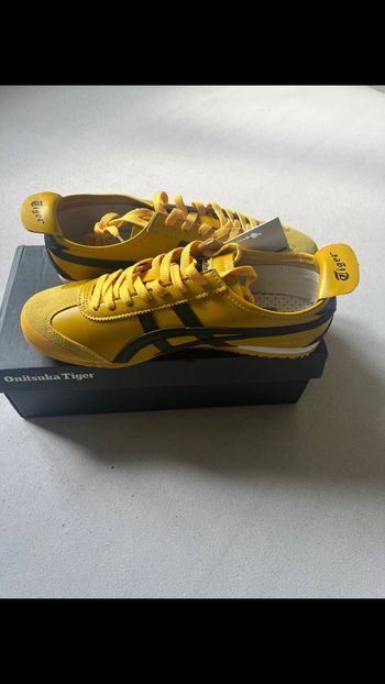 Onitsuka Tiger Mexico 66 — Jaune/Noir 🐯🔥