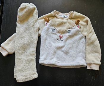 Pyjama velours fille