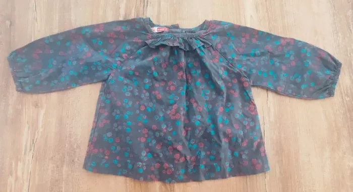 Lot de 6 hauts manches longues - Fille - 6 mois - excellent état - photo numéro 7