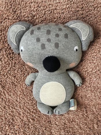 Peluche koala Oyoy coton jacquard design scandinave très bon état