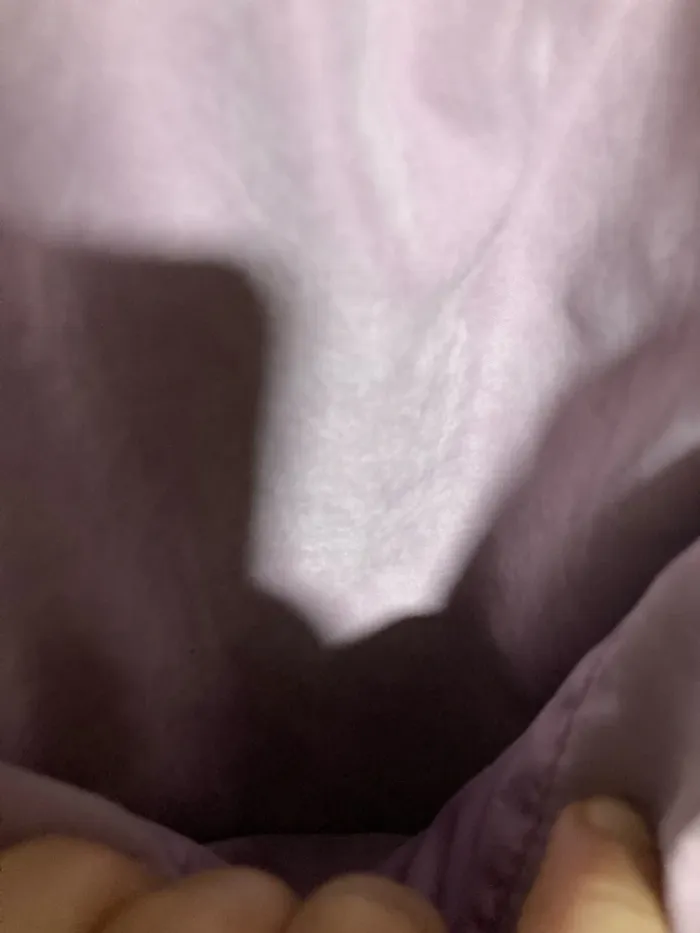 Manteau lilas Anne Weyburn – Taille 42/44 – Demi-saison avec capuche amovible - photo numéro 6