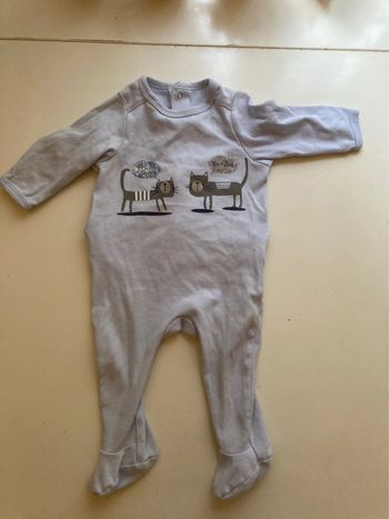 Pyjama coton léger Vertbaudet 3 mois