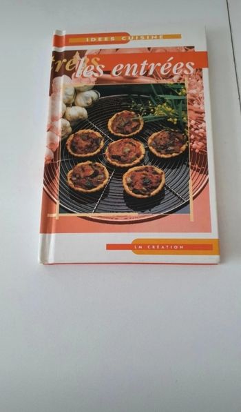 Livre de recettes pour les entrées 