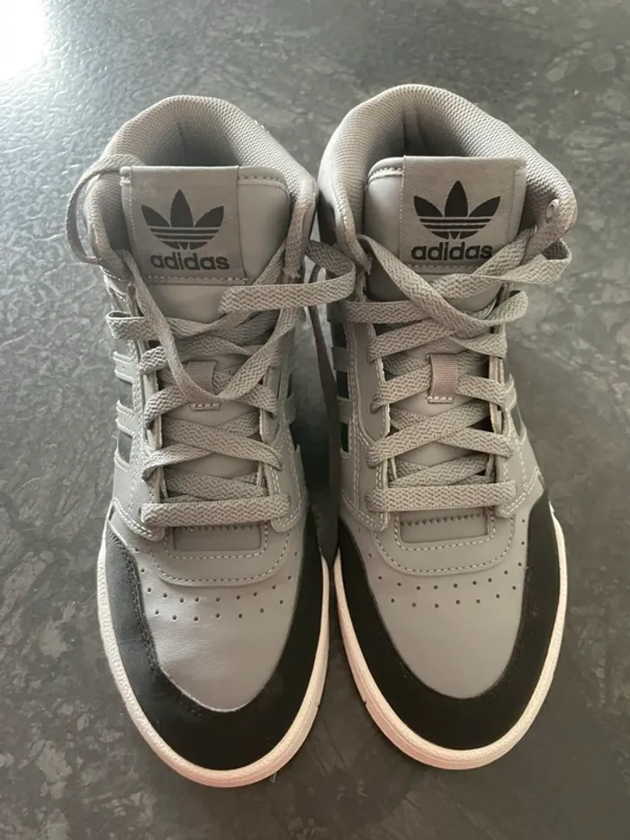 Baskets Drop step Adidas grise - photo numéro 2