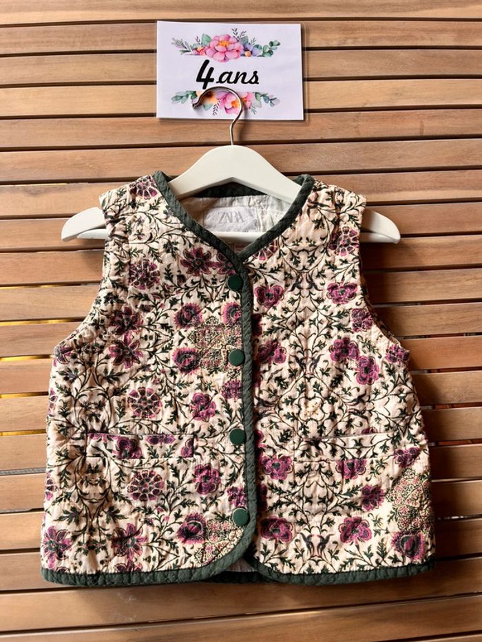 Gilet sans manches Zara 4 ans