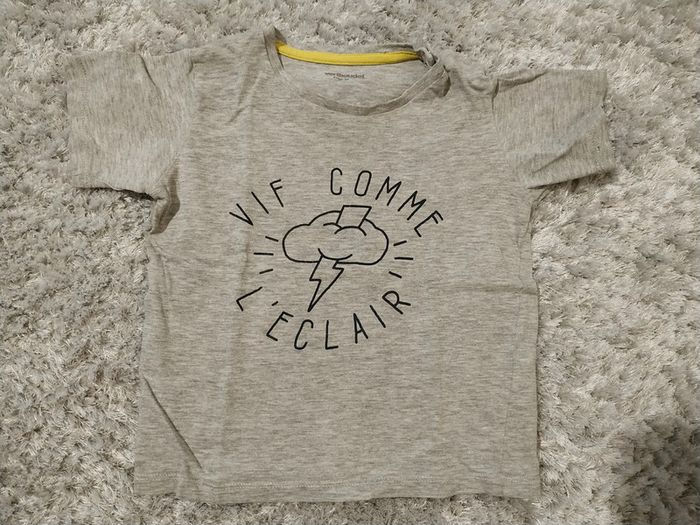 T-shirt Gris Vertbaudet 36 mois 94 cm