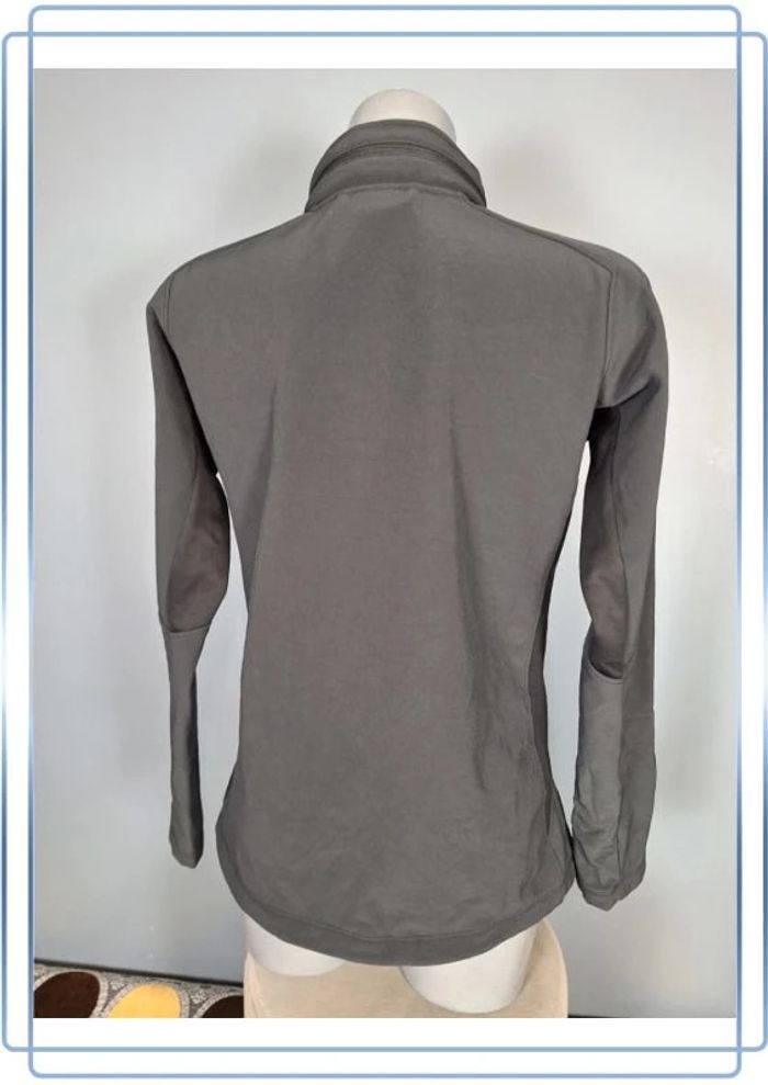 Veste a capuche vintage full zip nike femme taille M noire - brodé - photo numéro 11