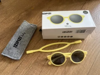 Lunettes de soleil Izipizi parfait état jaune lemonade
