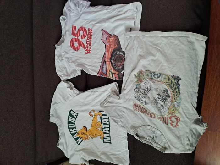 3 tee shirts 3-4A