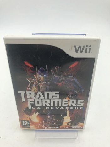 Jeu vidéo Transformers la revanche sur console Nintendo Wii