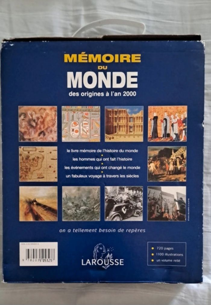 Mémoire des mondes des origines à l’an 2000 / Histoire Universelle / Livre Illustré /  Livre Histoire - photo numéro 4