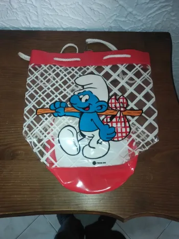 Sac stroumpfs année 80