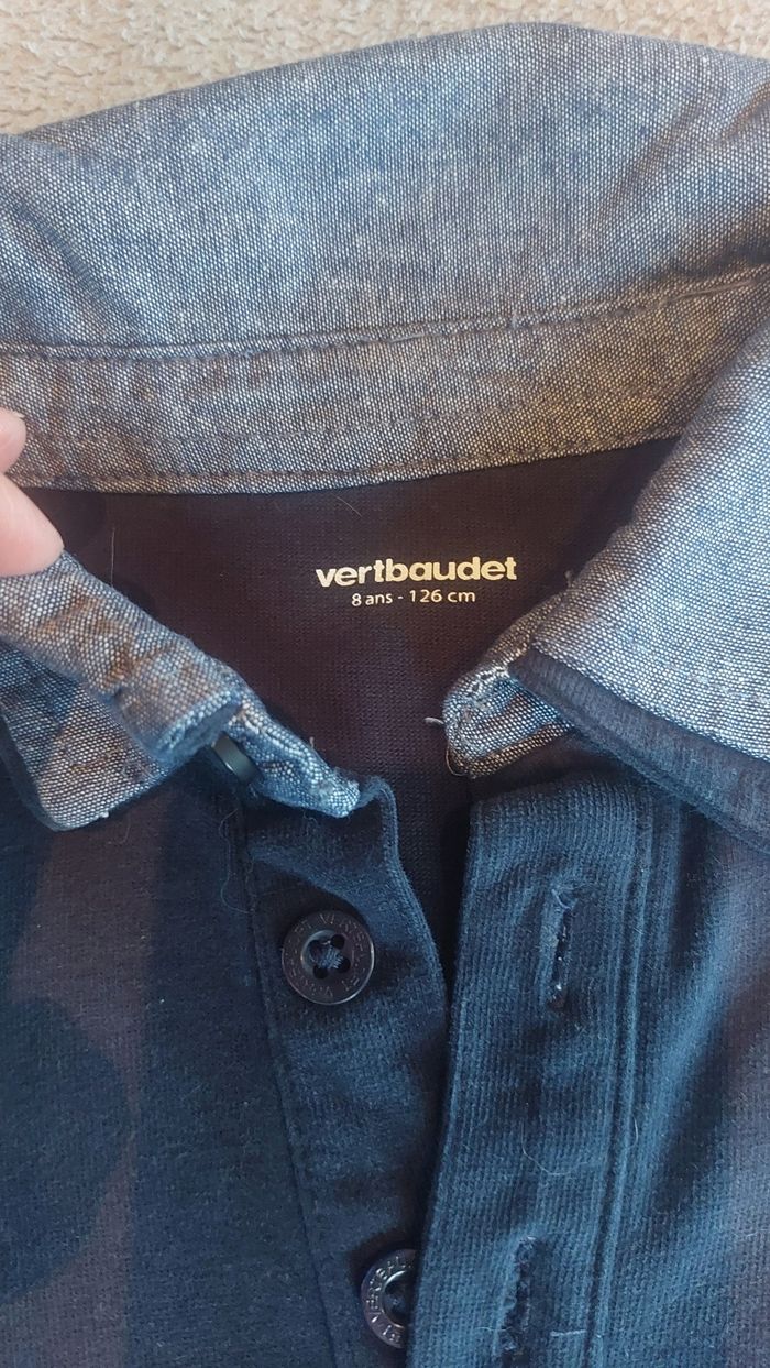 Polo vertbeaudet 8 ans - photo numéro 3