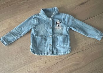 Veste en jean Minnie