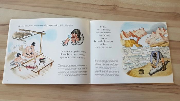 Livre Apoutsiak le petit flocon de neige - photo numéro 4