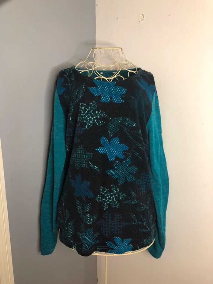 Pull bleu