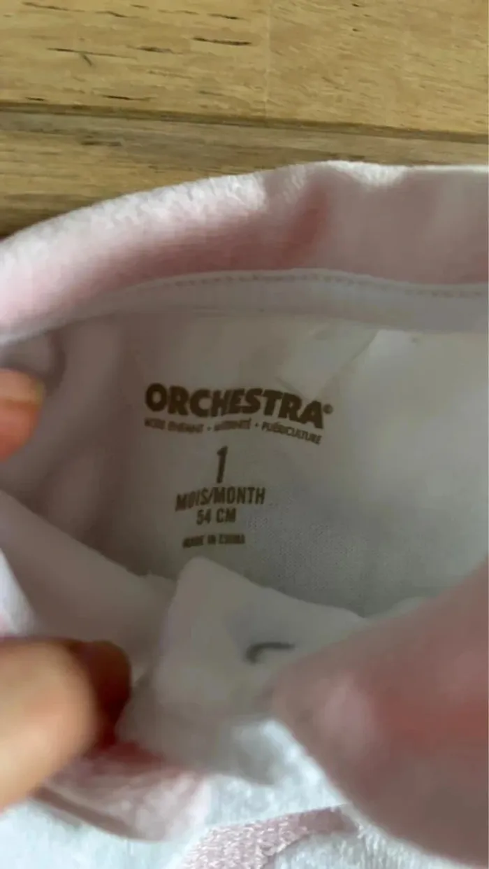 Pyjama 1 mois orchestra - photo numéro 2