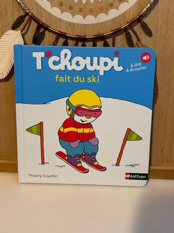 Livre tchoupi fait du ski - photo numéro 1