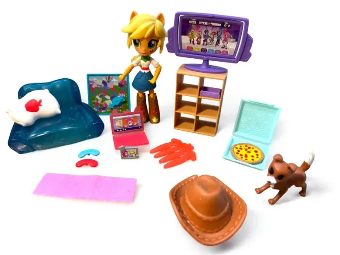 Applejack – Equestria Girls Minis – Slumber Party Games Set