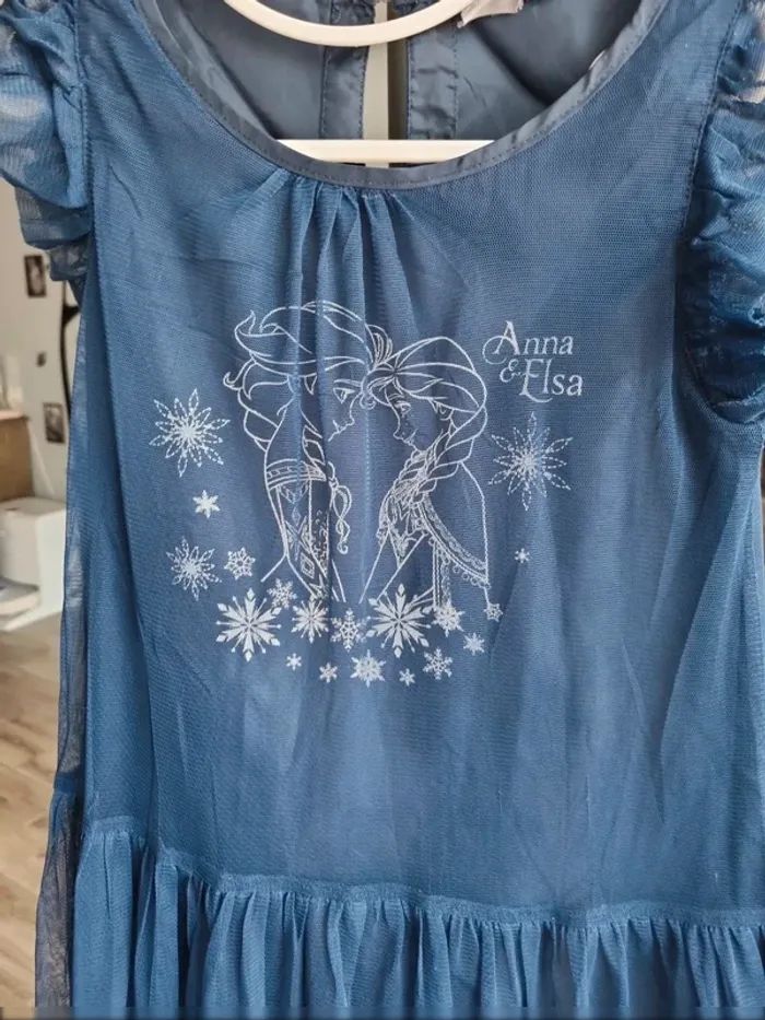 Robe fille disney la reine des neiges 6 ans - photo numéro 2