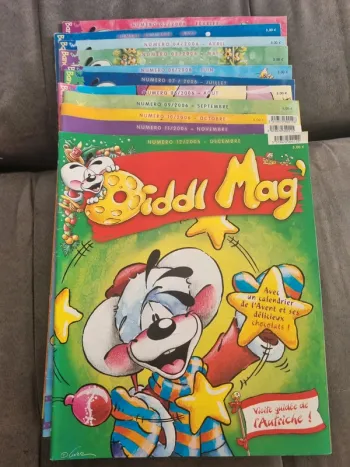Lot magazines diddl