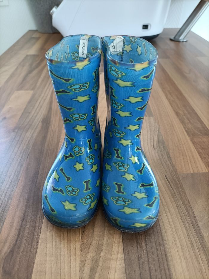 Bottes de pluie pat patrouille bleu 25 - photo numéro 2