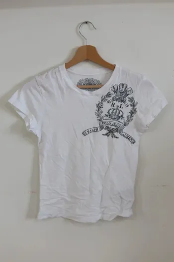 C57 t-shirt blanc Ralph Lauren XS