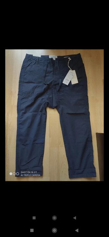 Pantalon pantacourt forme sarouel