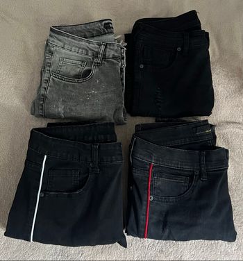 Lots de 4 jeans