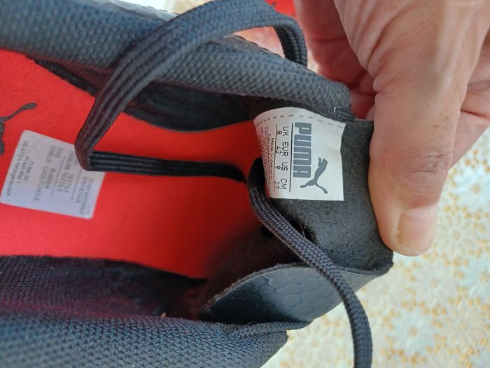 Chaussures de foot Puma Evopower 4 coloris noir et orange taille 42 état neuf. - photo numéro 6