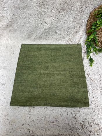 Housse de coussin vert - Centrakor 