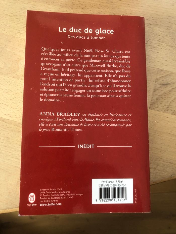 Le duc de glace - Anna Bradley - photo numéro 2